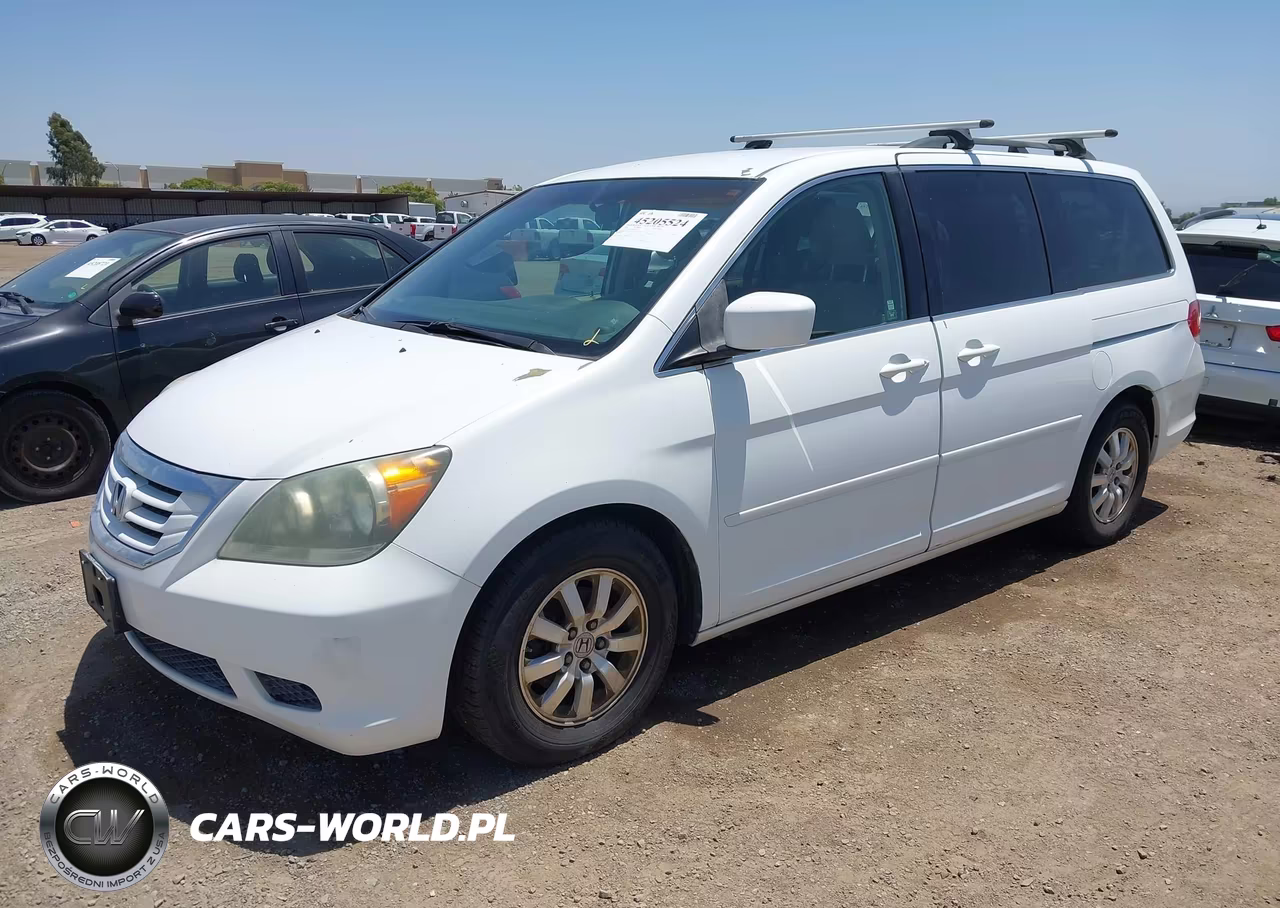 2008 Honda Odyssey Ex VIN:5FNRL38408B053317 - 2