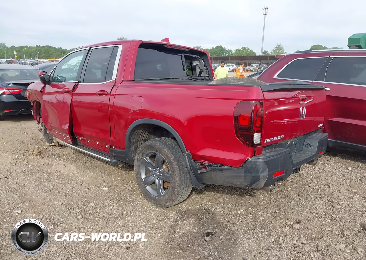2022 Honda Ridgeline Rtl VIN:5FPYK3F50NB030312 - 3