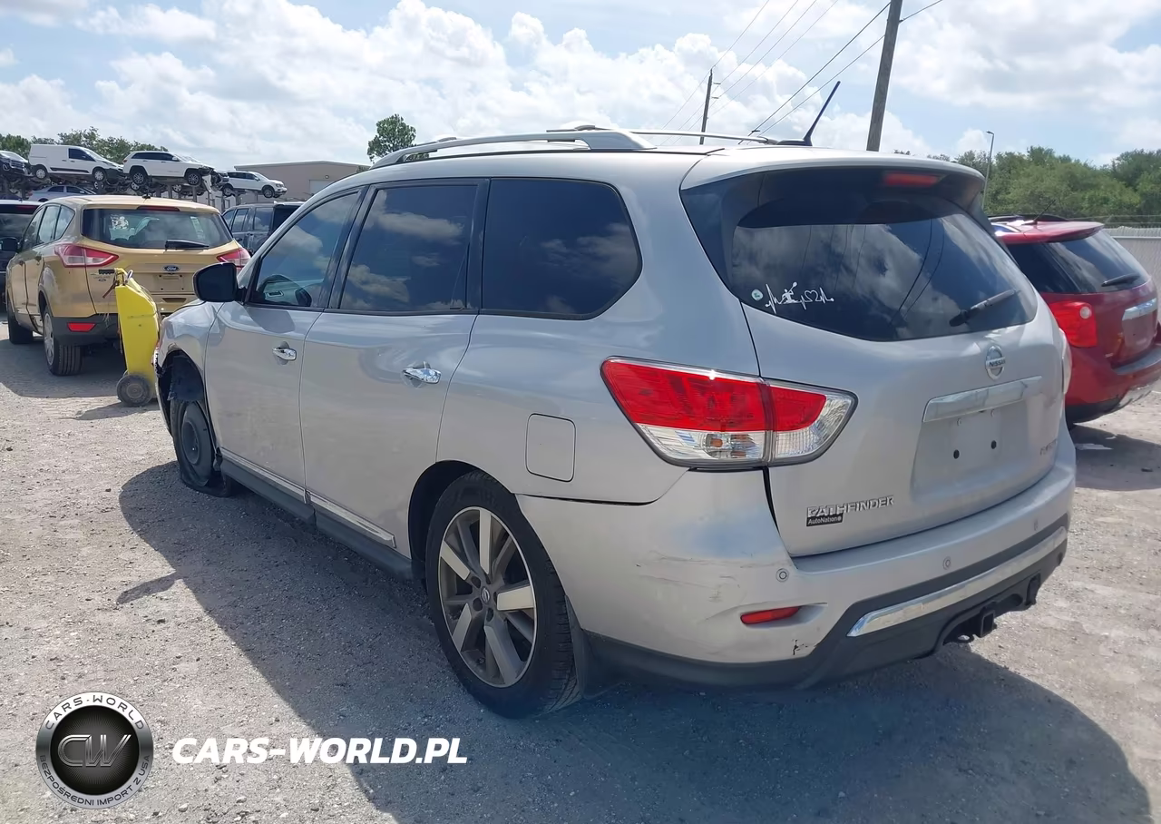 2014 Nissan Pathfinder Platinum VIN:5N1AR2MN8EC704878 - 3