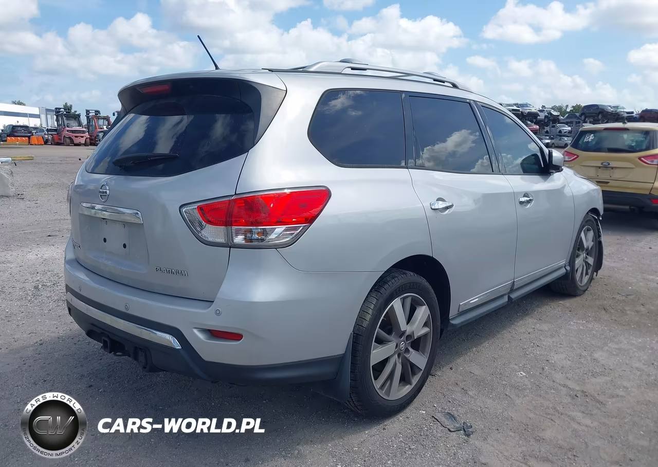 2014 Nissan Pathfinder Platinum VIN:5N1AR2MN8EC704878 - 4