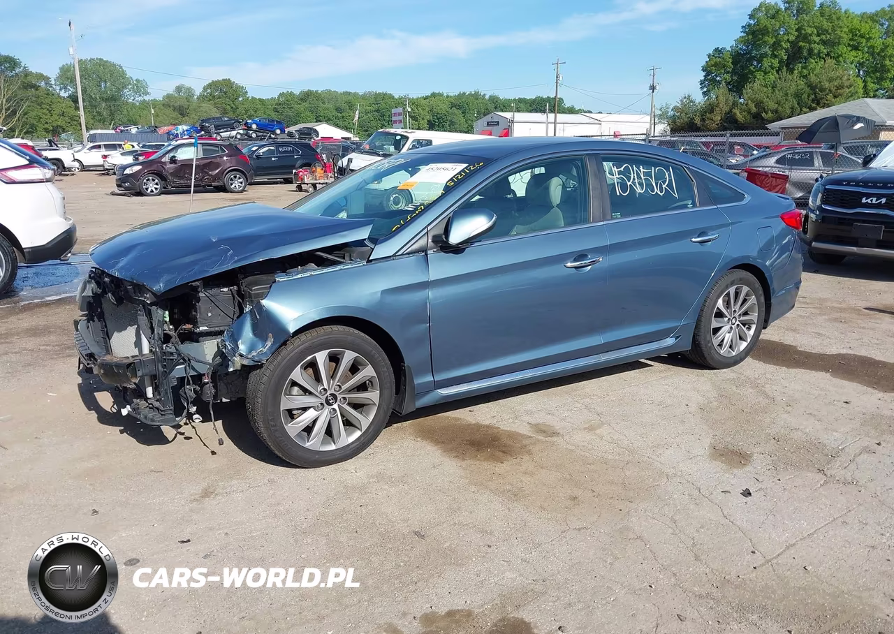 2015 Hyundai Sonata Sport VIN:5NPE34AF8FH219226 - 2