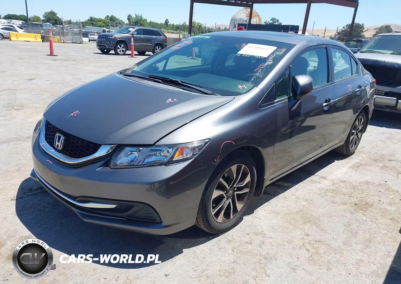2013 Honda Civic Ex VIN:19XFB2F88DE050848 - 2