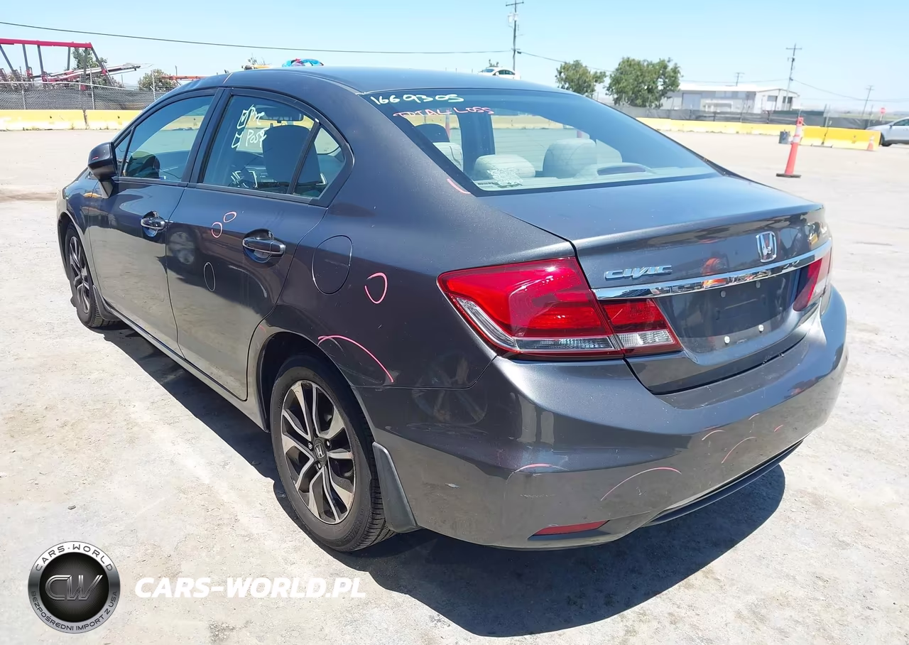 2013 Honda Civic Ex VIN:19XFB2F88DE050848 - 3