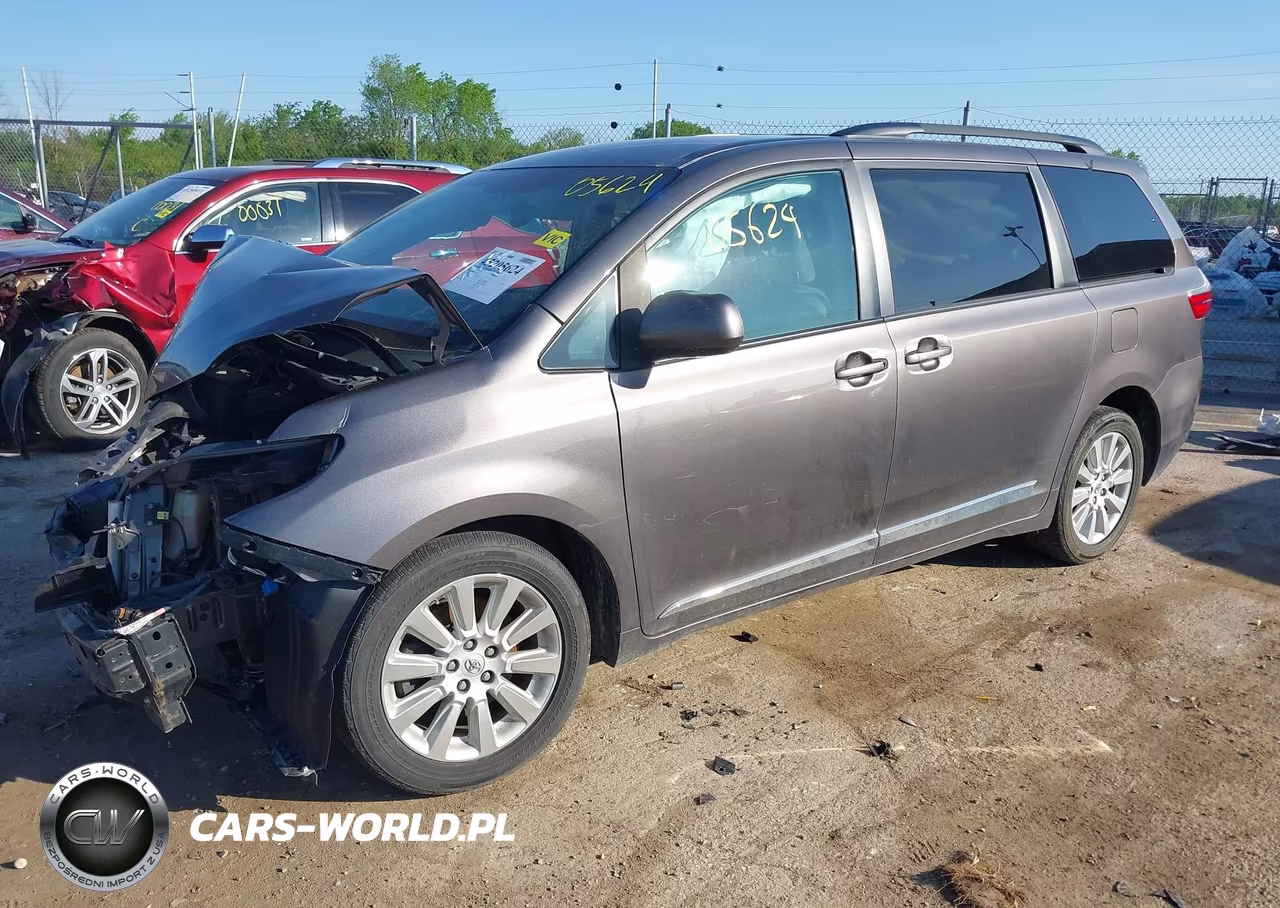 2015 Toyota Sienna Le 7 Passenger VIN:5TDJK3DC5FS106437 - 2