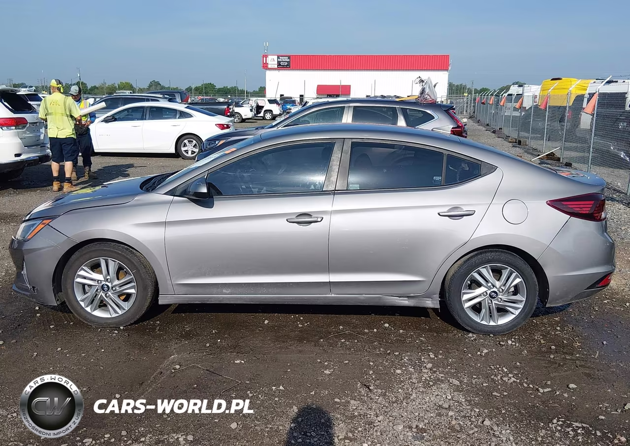 2020 Hyundai Elantra Sel VIN:KMHD84LF6LU026550 - 14