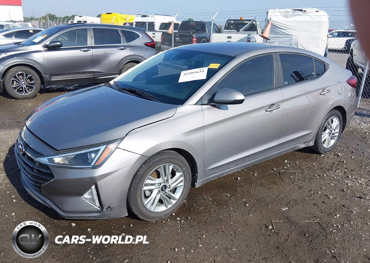 2020 Hyundai Elantra Sel VIN:KMHD84LF6LU026550 - 2