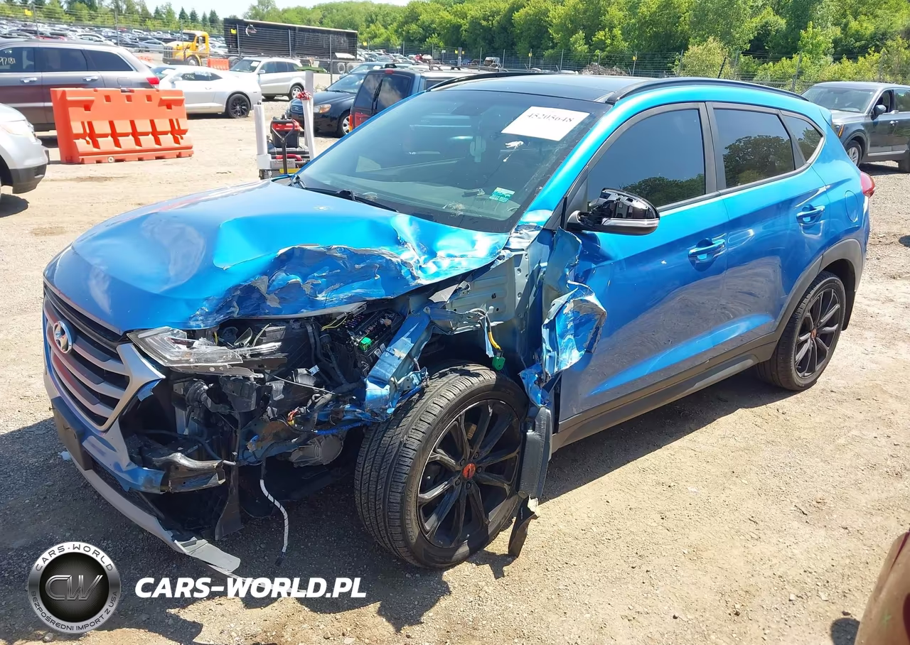 2017 Hyundai Tucson Night VIN:KM8J3CA20HU445075 - 2