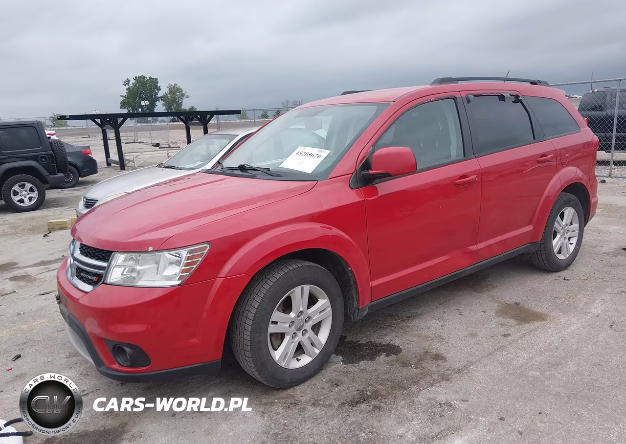 2012 Dodge Journey Sxt VIN:3C4PDCBBXCT323269 - 2