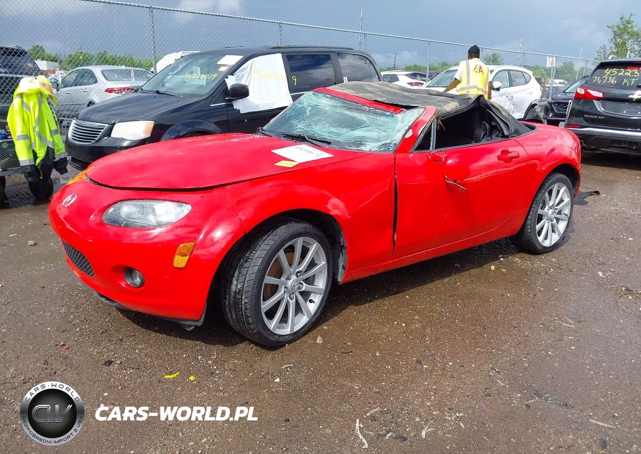 2007 Mazda Mx-5 Touring VIN:JM1NC25F270136386 - 2