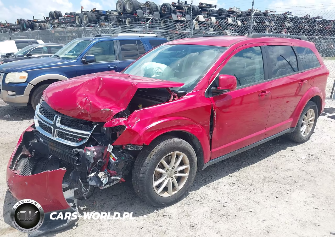 2016 Dodge Journey Sxt VIN:3C4PDCBB8GT193966 - 2