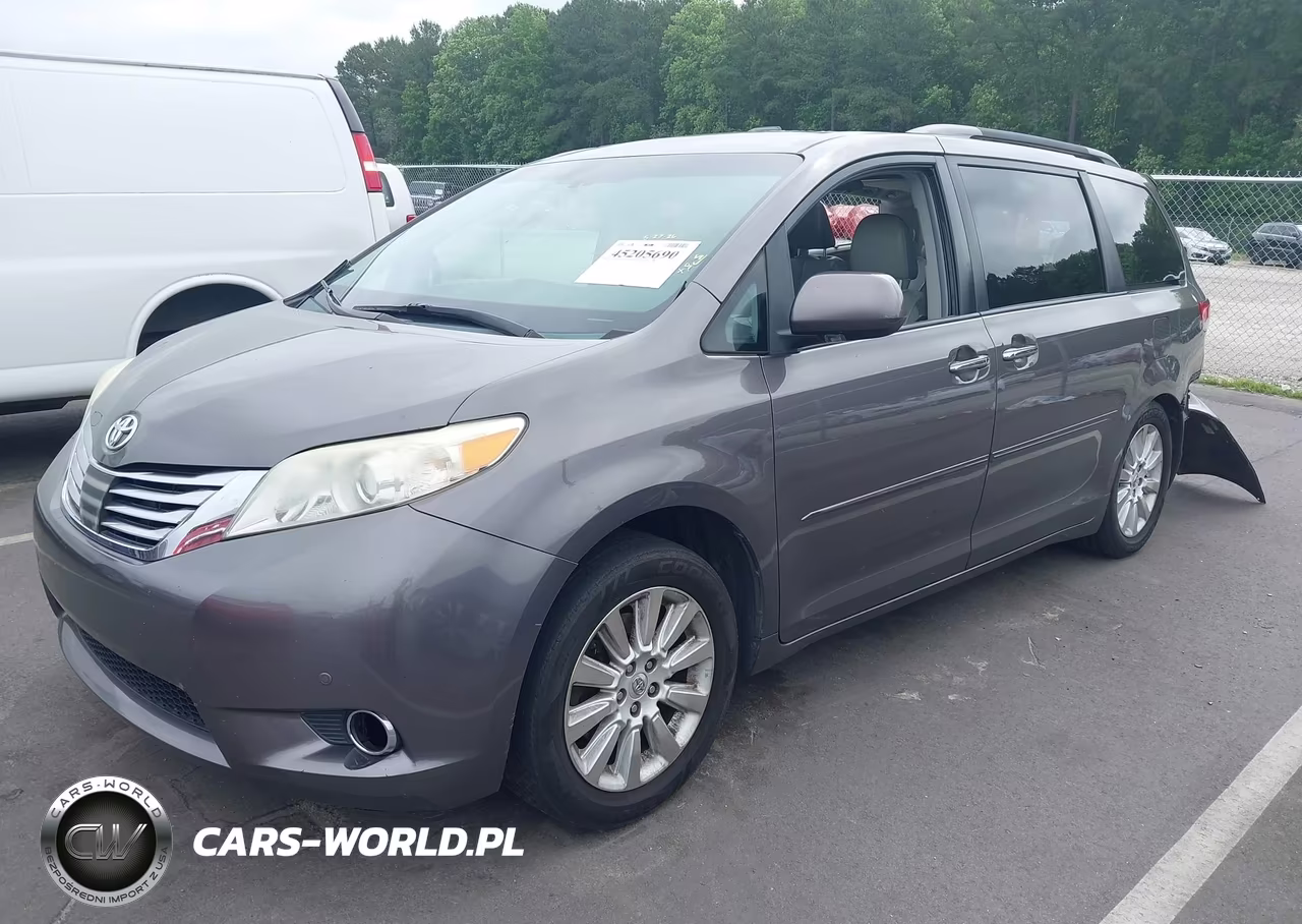 2012 Toyota Sienna Xle-Limited VIN:5TDYK3DC1CS261271 - 2