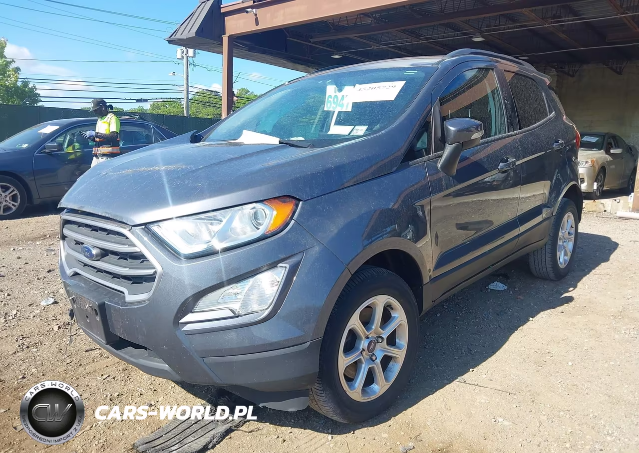 2021 Ford Ecosport Se VIN:MAJ6S3GL5MC409627 - 2
