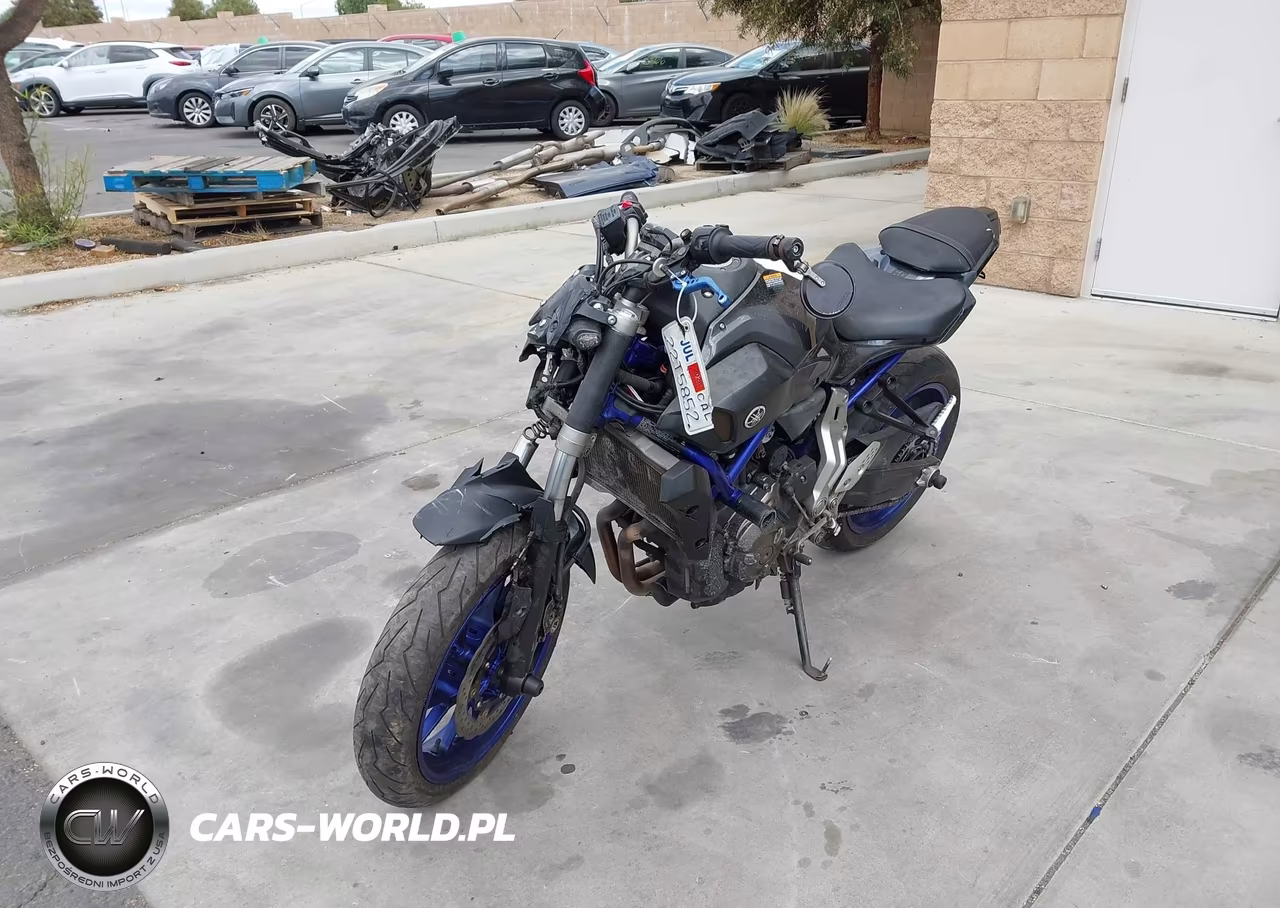 2015 Yamaha Fz07 C VIN:JYARM06Y5FA001698 - 2