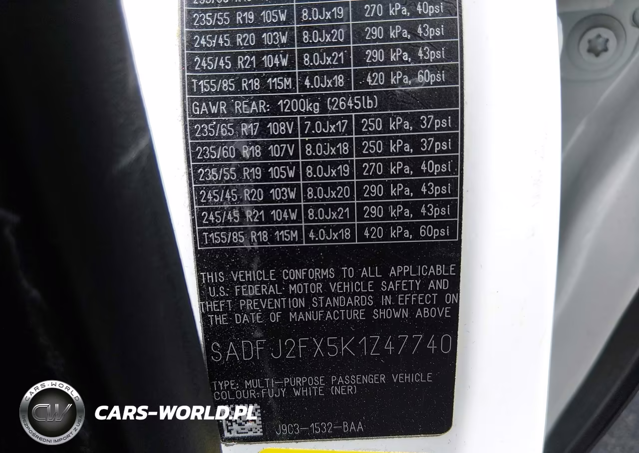 2019 Jaguar E-Pace S VIN:SADFJ2FX5K1Z47740 - 9