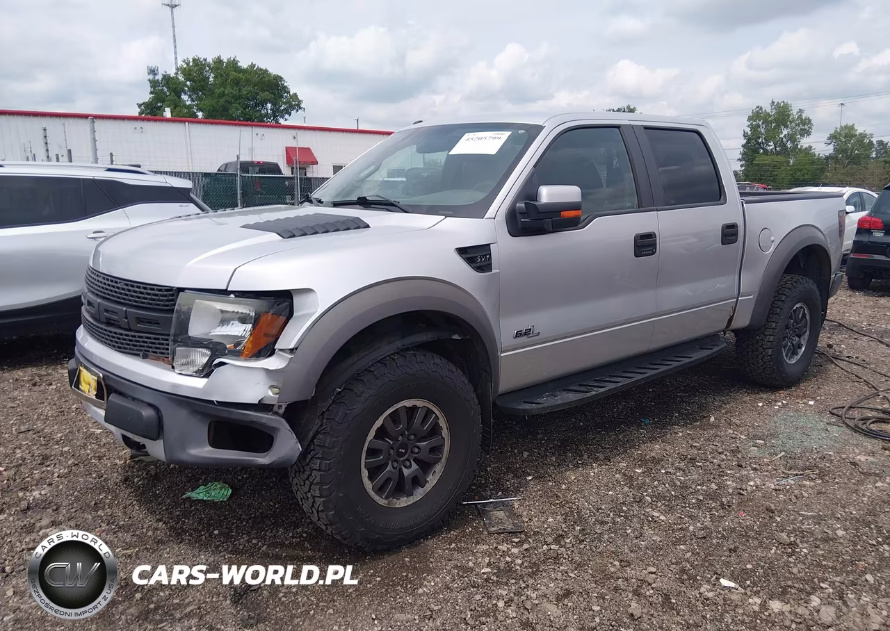 2011 Ford F-150 Svt Raptor VIN:1FTFW1R69BFB97448 - 2