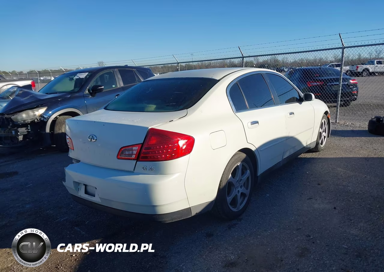 2004 Infiniti G35 VIN:JNKCV51E54M104793 - 4