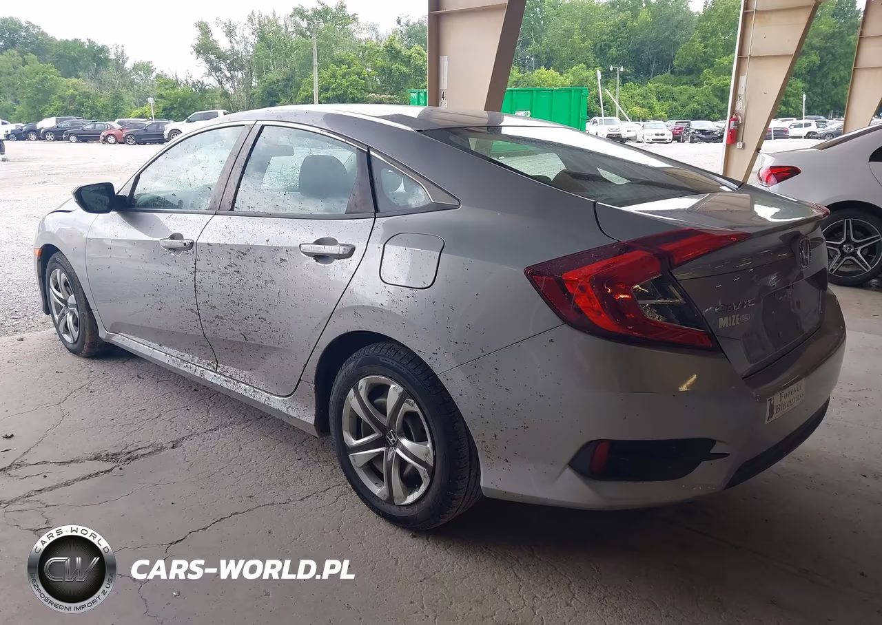 2017 Honda Civic Lx VIN:19XFC2F56HE062229 - 3