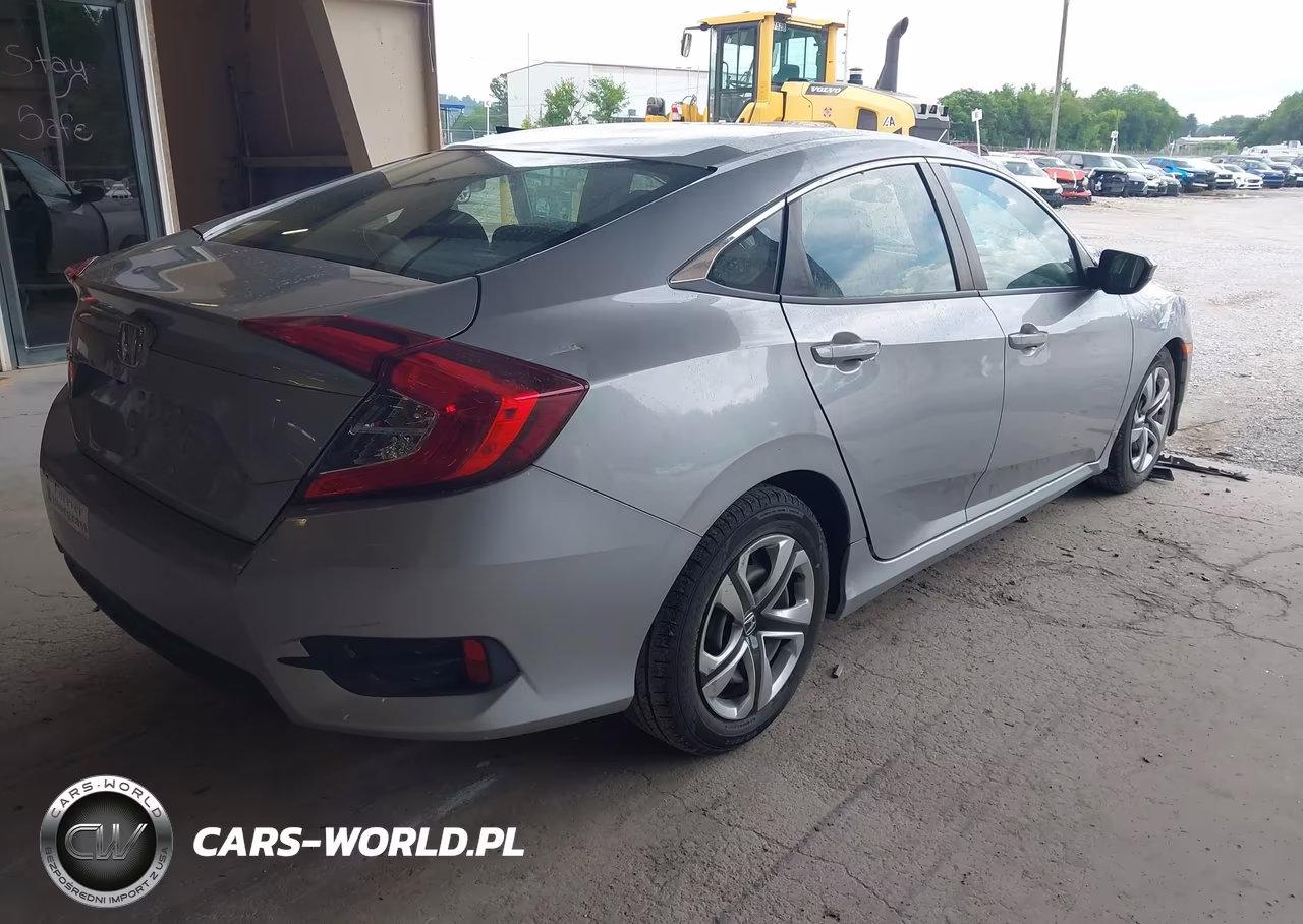 2017 Honda Civic Lx VIN:19XFC2F56HE062229 - 4