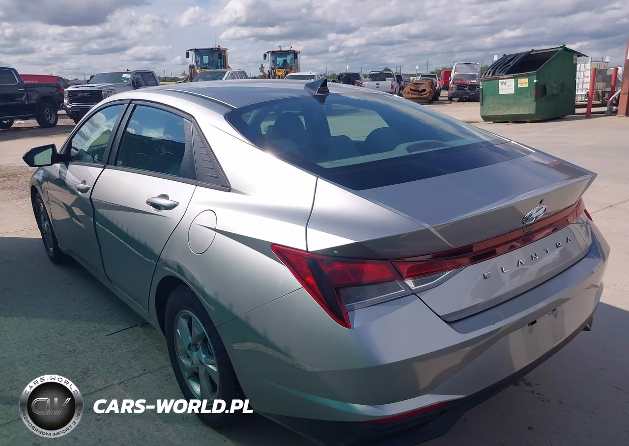 2021 Hyundai Elantra Se VIN:5NPLL4AG1MH050776 - 3
