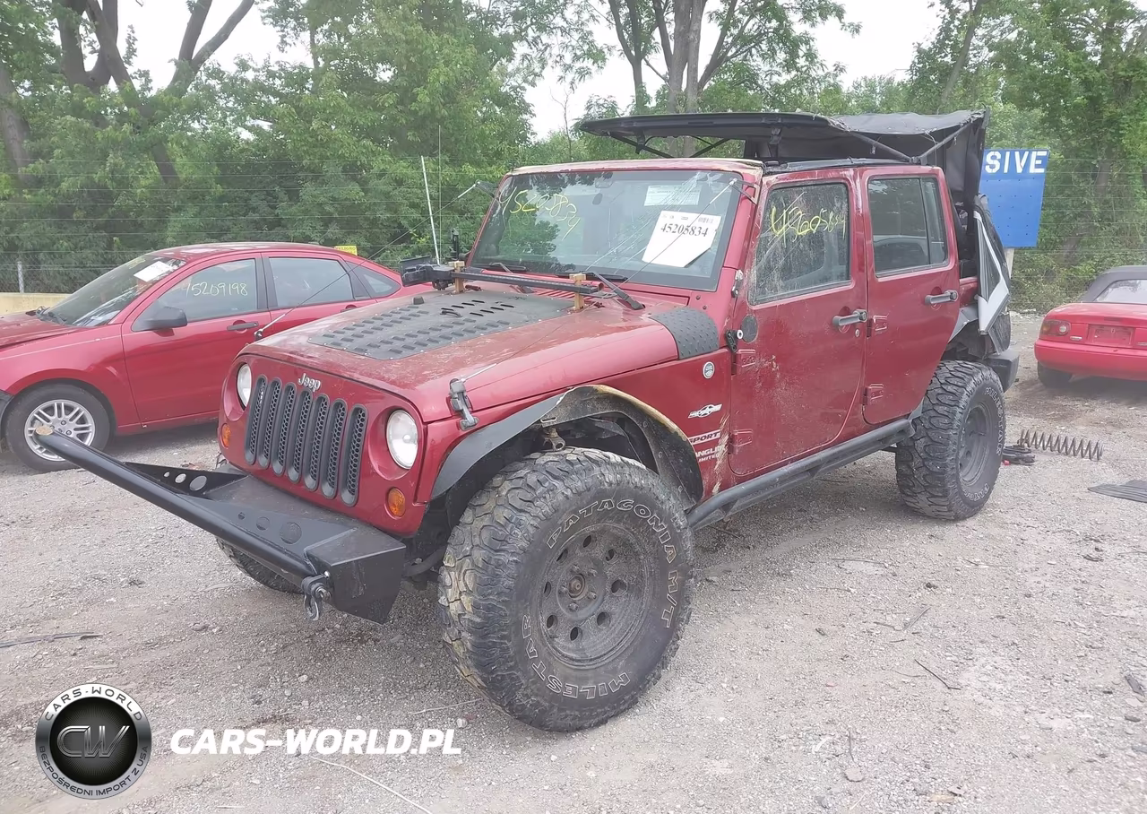 2012 Jeep Wrangler Unlimited Sport VIN:1C4BJWDG4CL227856 - 2
