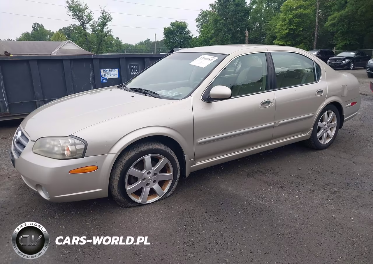 2003 Nissan Maxima Gle VIN:JN1DA31A13T436160 - 2