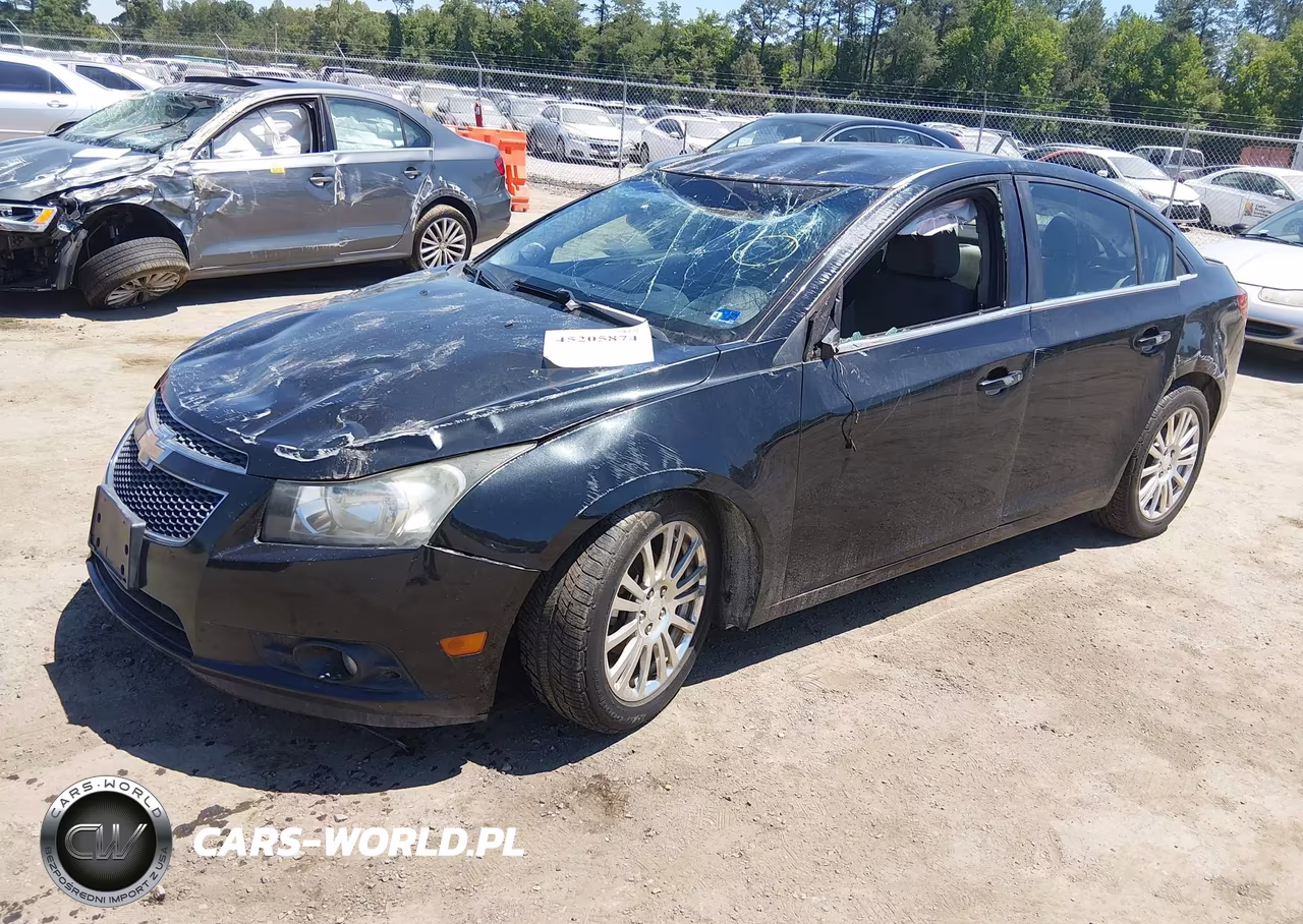 2012 Chevrolet Cruze Eco VIN:1G1PJ5SC2C7210314 - 2