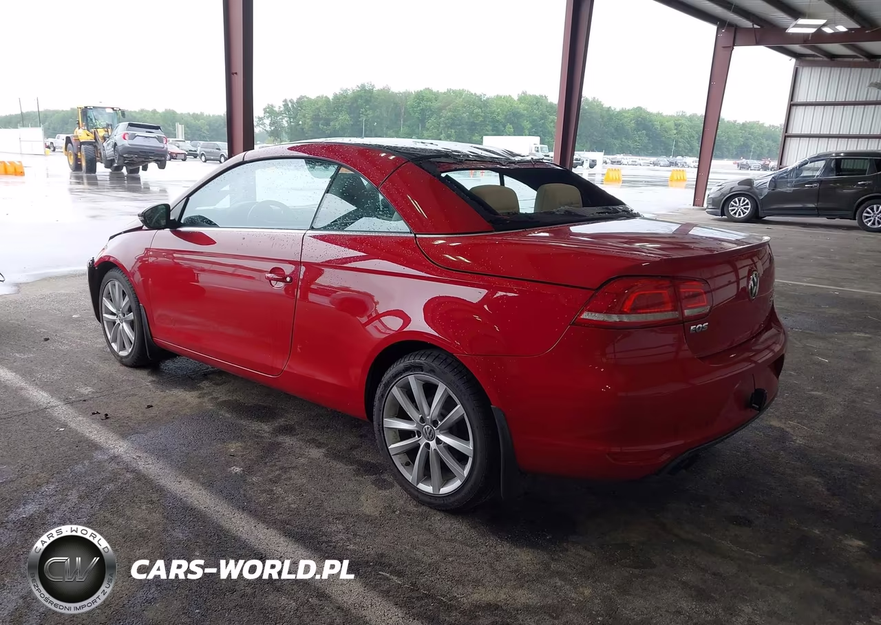 2014 Volkswagen Eos Komfort VIN:WVWBW8AH0EV001279 - 3