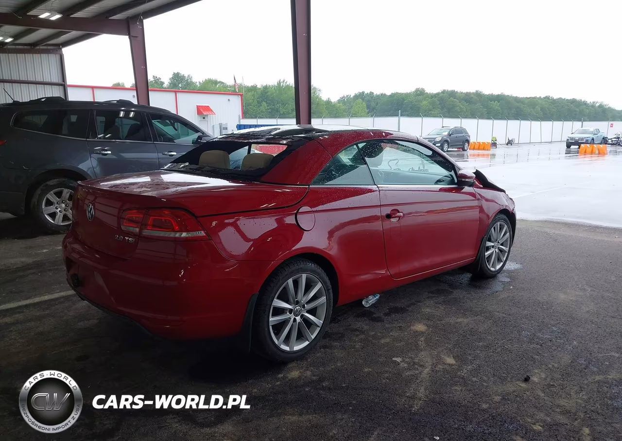 2014 Volkswagen Eos Komfort VIN:WVWBW8AH0EV001279 - 4