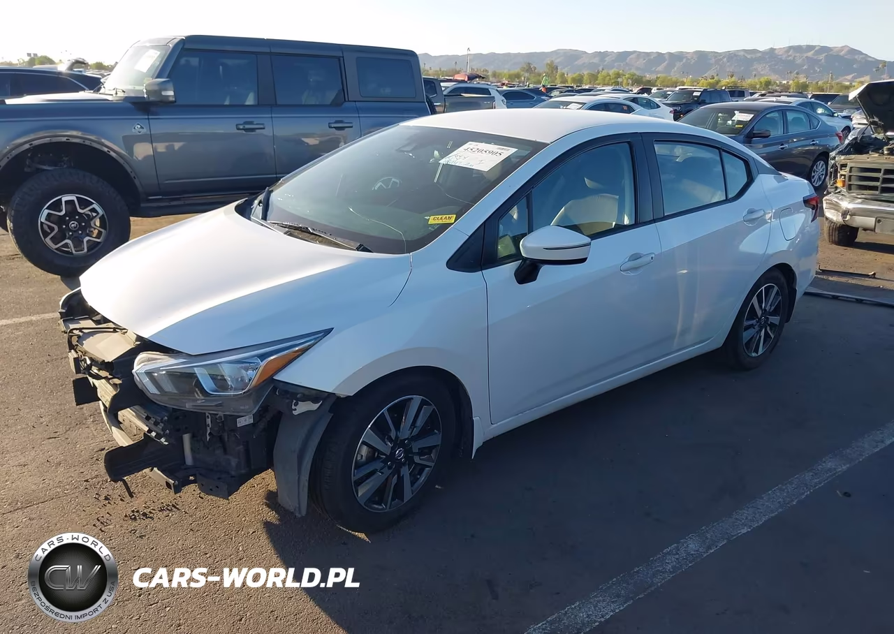 2021 Nissan Versa Sv Xtronic Cvt VIN:3N1CN8EV1ML807155 - 2