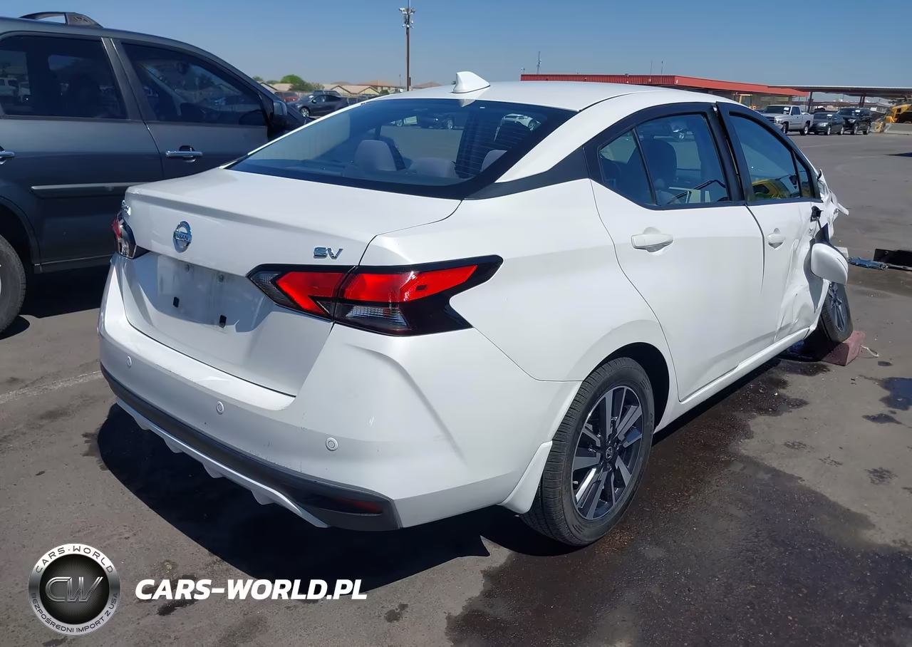 2021 Nissan Versa Sv Xtronic Cvt VIN:3N1CN8EV1ML807155 - 4