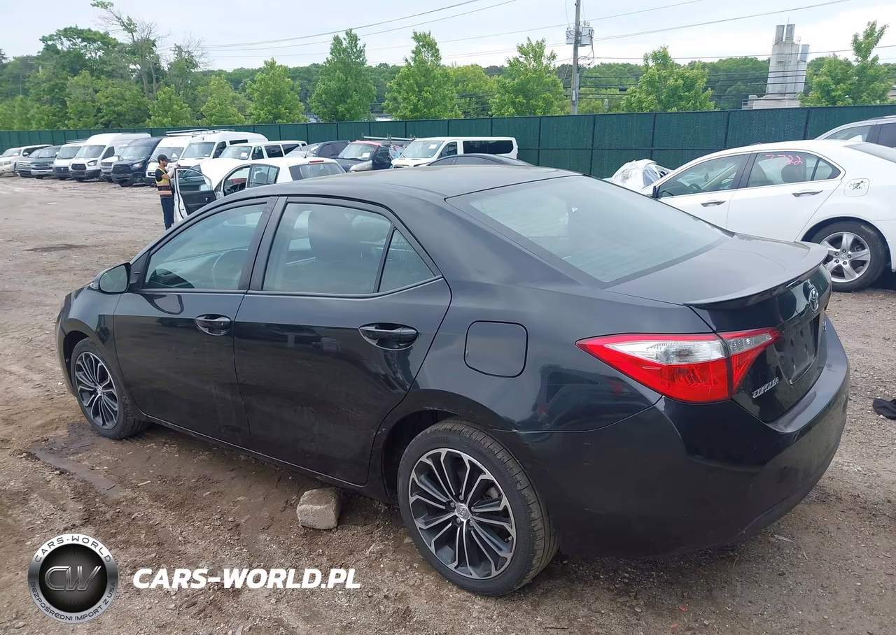 2015 Toyota Corolla S Plus VIN:2T1BURHEXFC372364 - 3