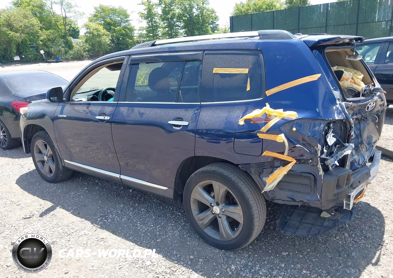 2011 Toyota Highlander Limited V6 VIN:5TDDK3EH6BS046914 - 3