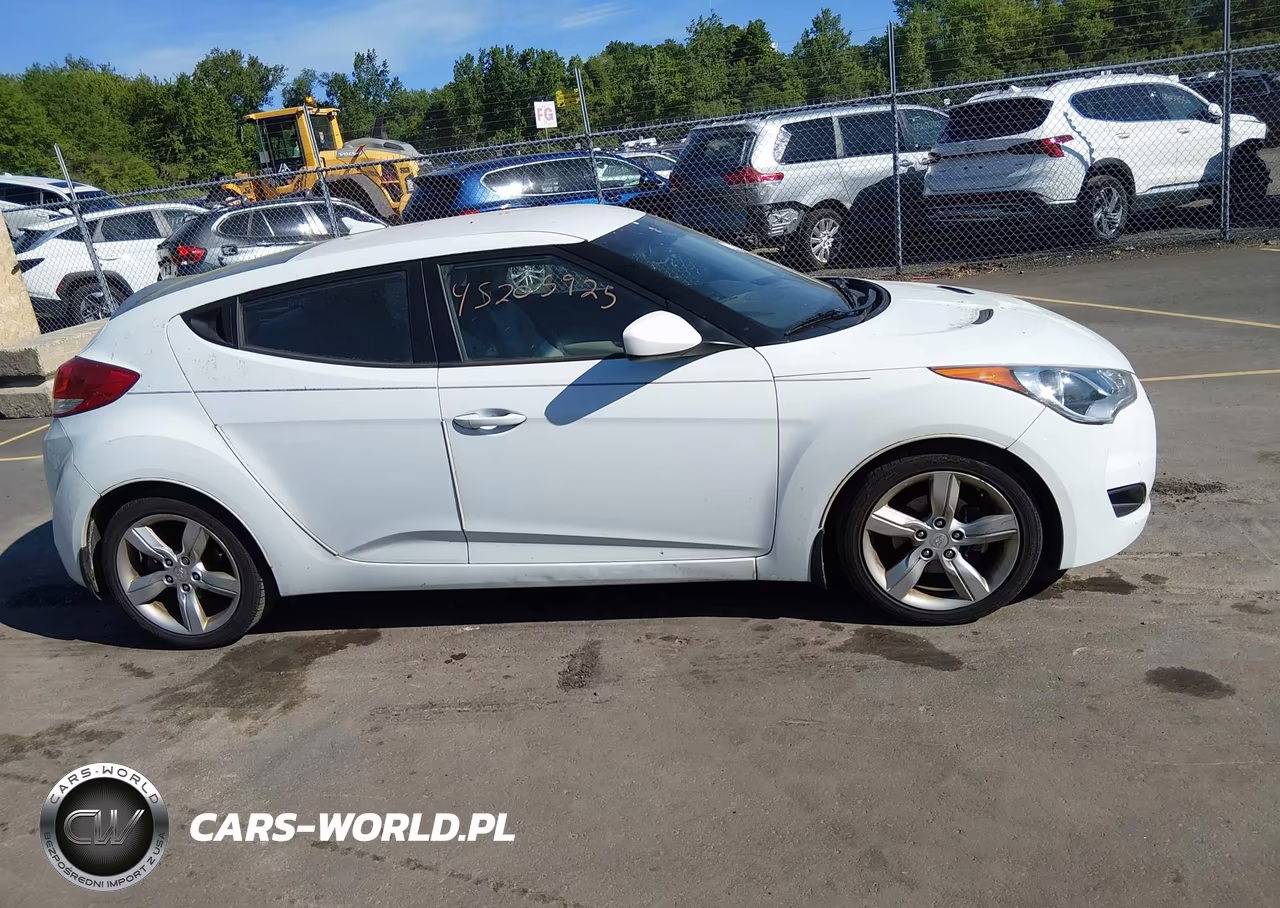 2013 Hyundai Veloster Base W-Gray VIN:KMHTC6AD9DU121189 - 13