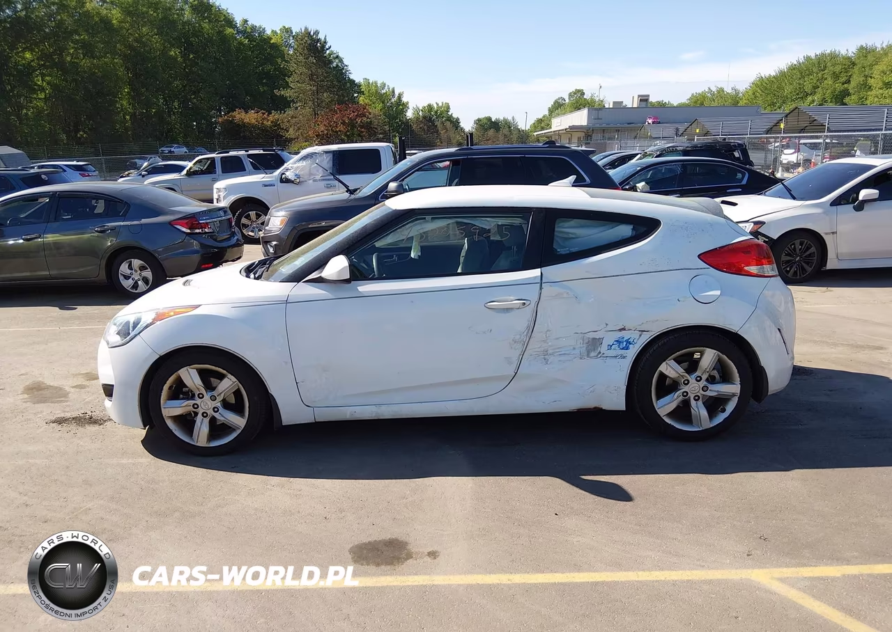 2013 Hyundai Veloster Base W-Gray VIN:KMHTC6AD9DU121189 - 14