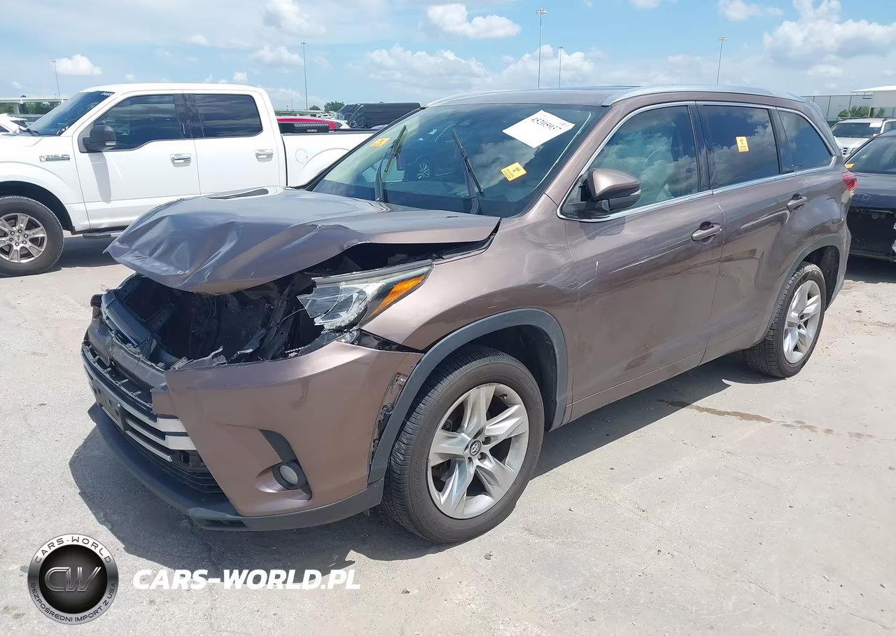 2017 Toyota Highlander Limited VIN:5TDYZRFH3HS225631 - 2