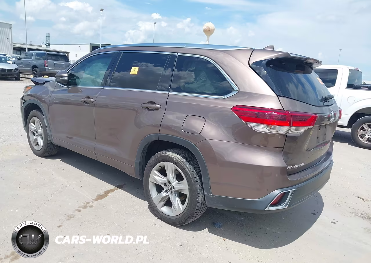 2017 Toyota Highlander Limited VIN:5TDYZRFH3HS225631 - 3
