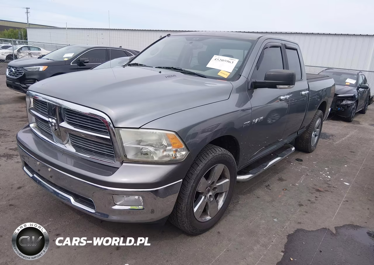 2010 Dodge Ram 1500 Slt-Sport-Trx VIN:1D7RB1GT4AS206473 - 2