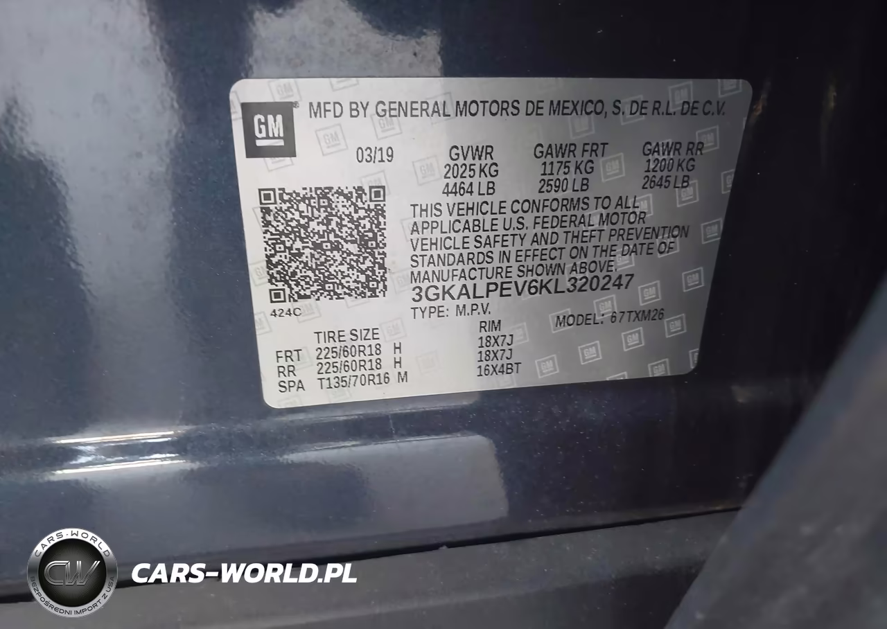 2019 GMC Terrain Slt VIN:3GKALPEV6KL320247 - 9