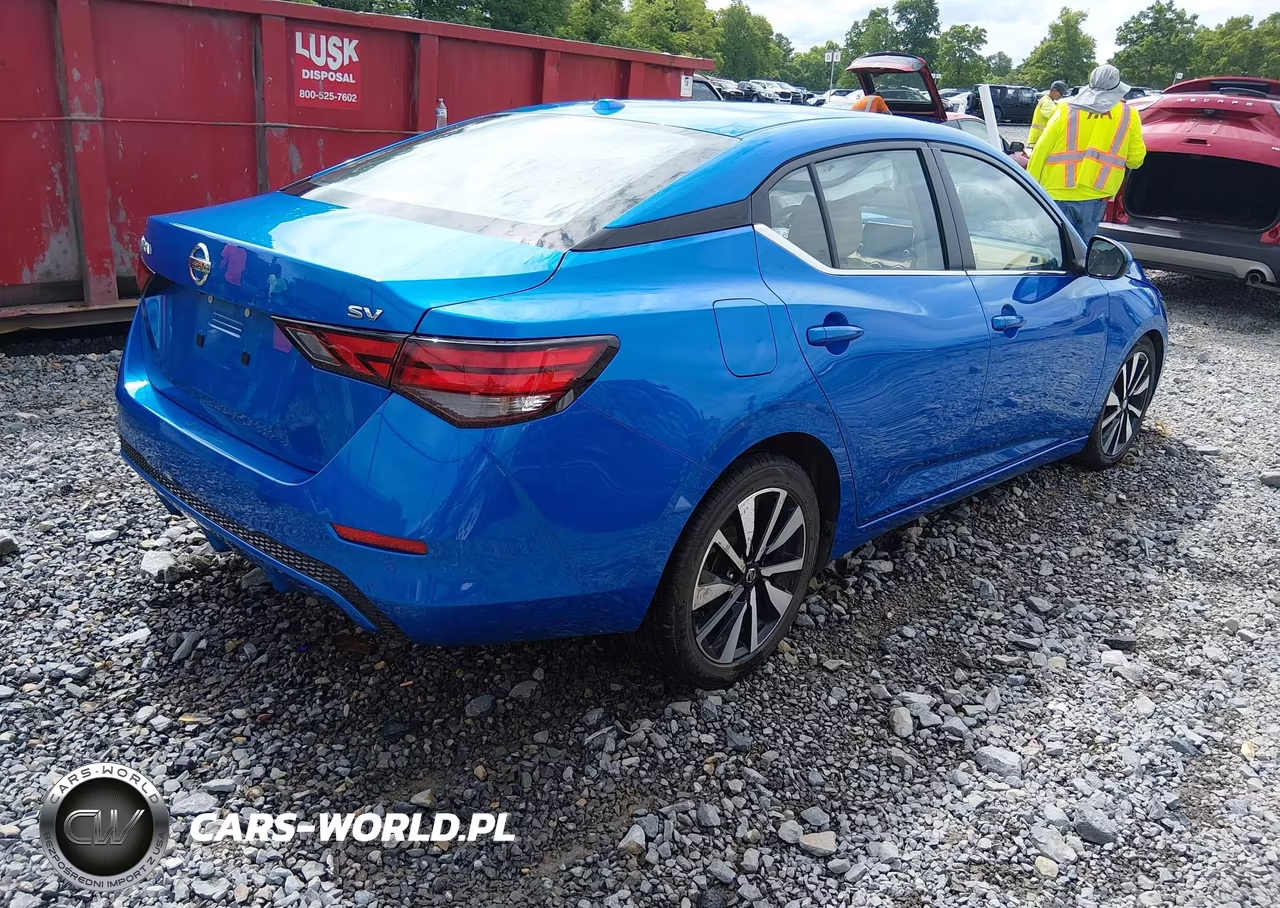 2022 Nissan Sentra Sv Xtronic Cvt VIN:3N1AB8CV6NY312764 - 4