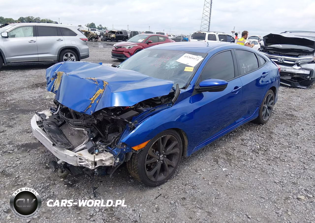 2021 Honda Civic Sport VIN:2HGFC2F84MH505102 - 2