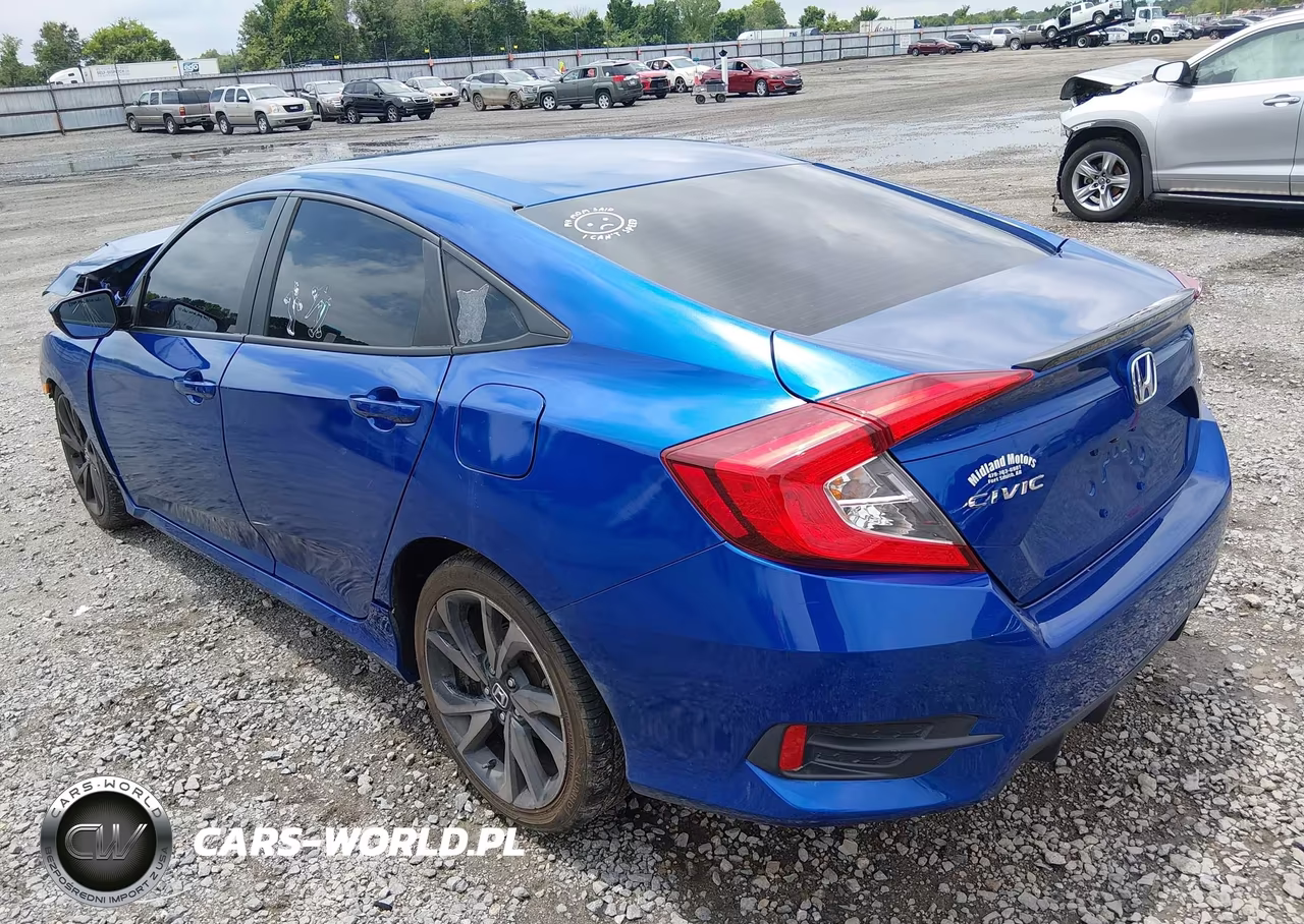 2021 Honda Civic Sport VIN:2HGFC2F84MH505102 - 3