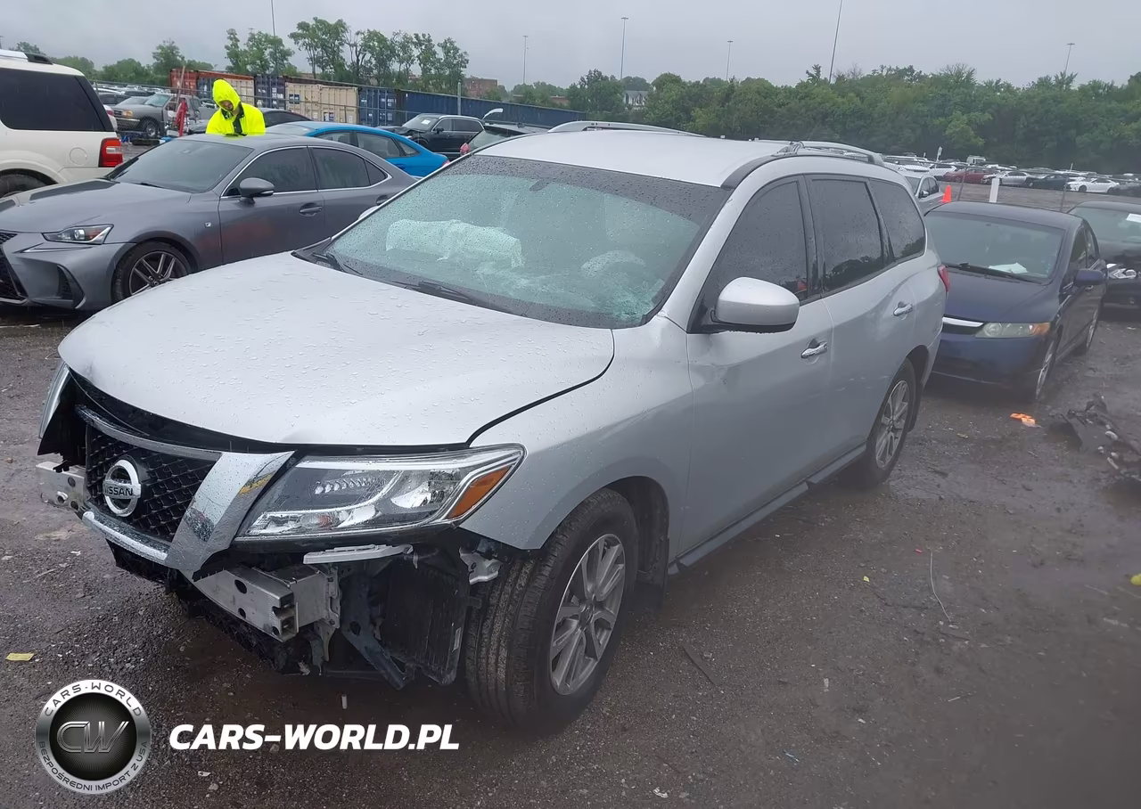 2015 Nissan Pathfinder Sv VIN:5N1AR2MN5FC693520 - 2