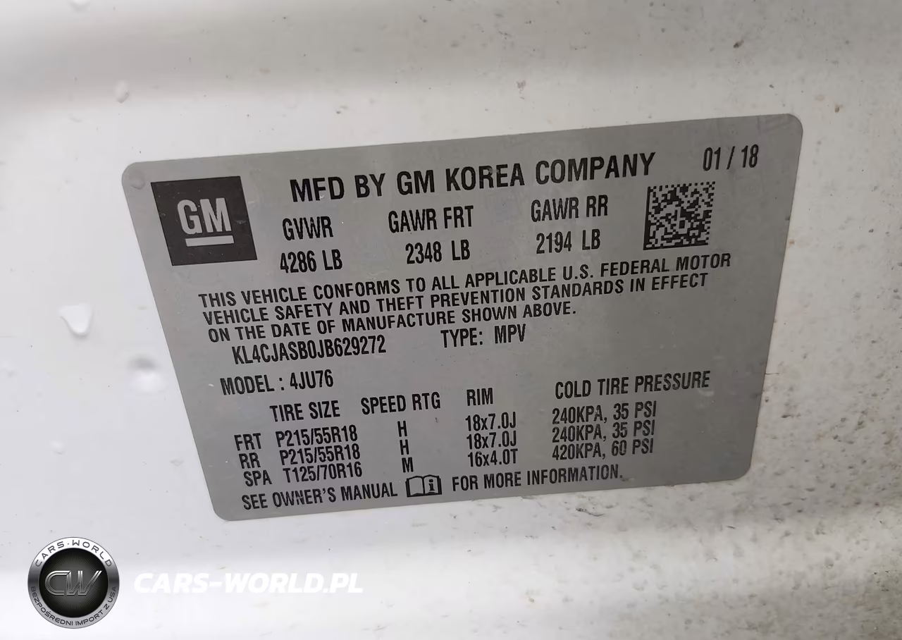 2018 Buick Encore Preferred VIN:KL4CJASB0JB629272 - 9