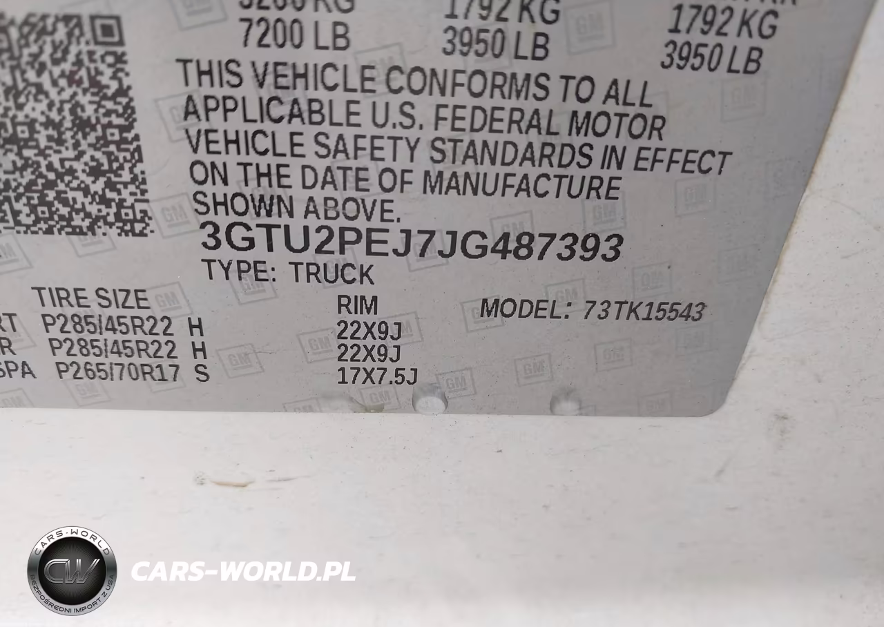 2018 GMC Sierra 1500 Denali VIN:3GTU2PEJ7JG487393 - 9
