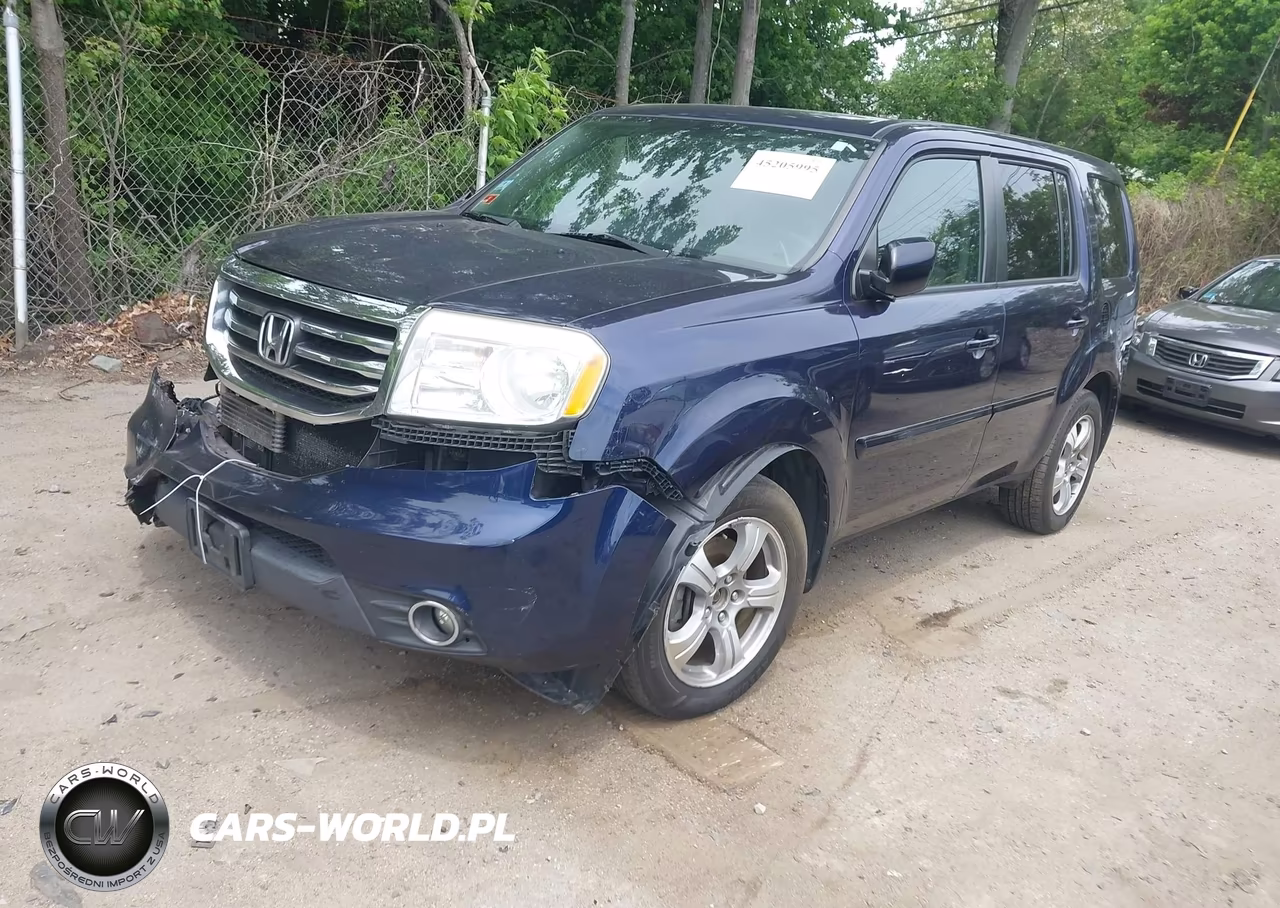 2013 Honda Pilot Ex-L VIN:5FNYF4H59DB079247 - 2