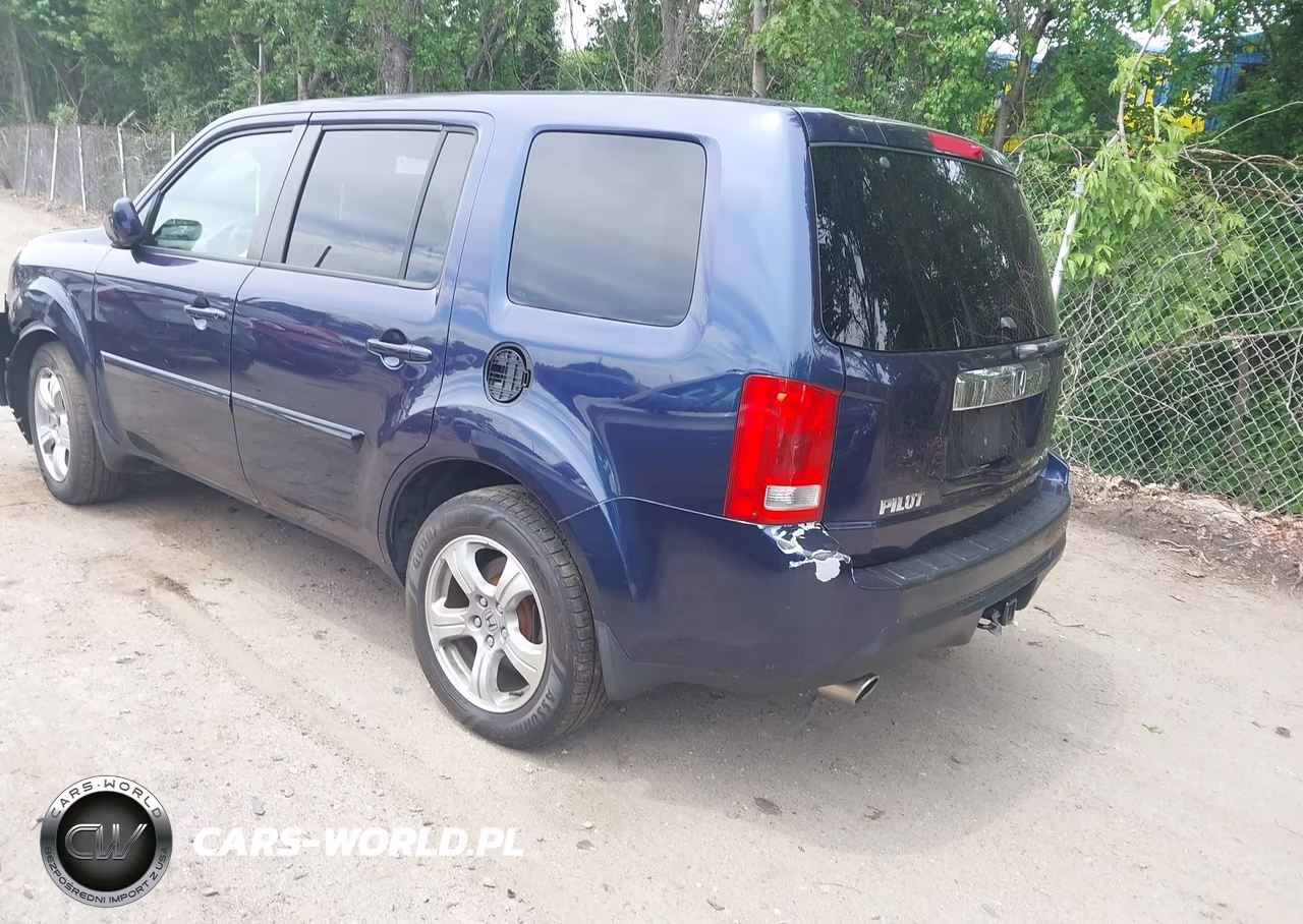 2013 Honda Pilot Ex-L VIN:5FNYF4H59DB079247 - 3