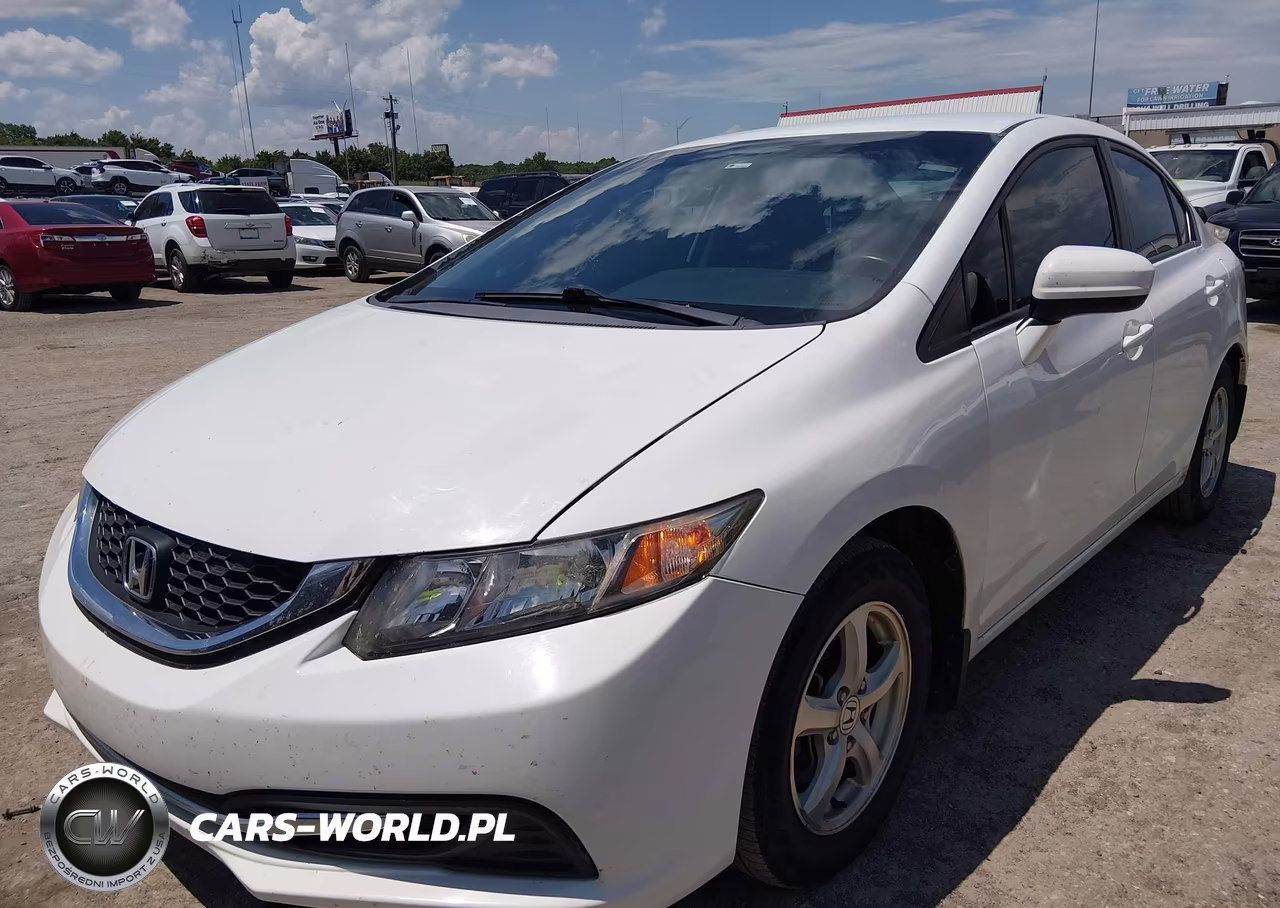 2014 Honda Civic Natural Gas VIN:19XFB5F50EE000020 - 2