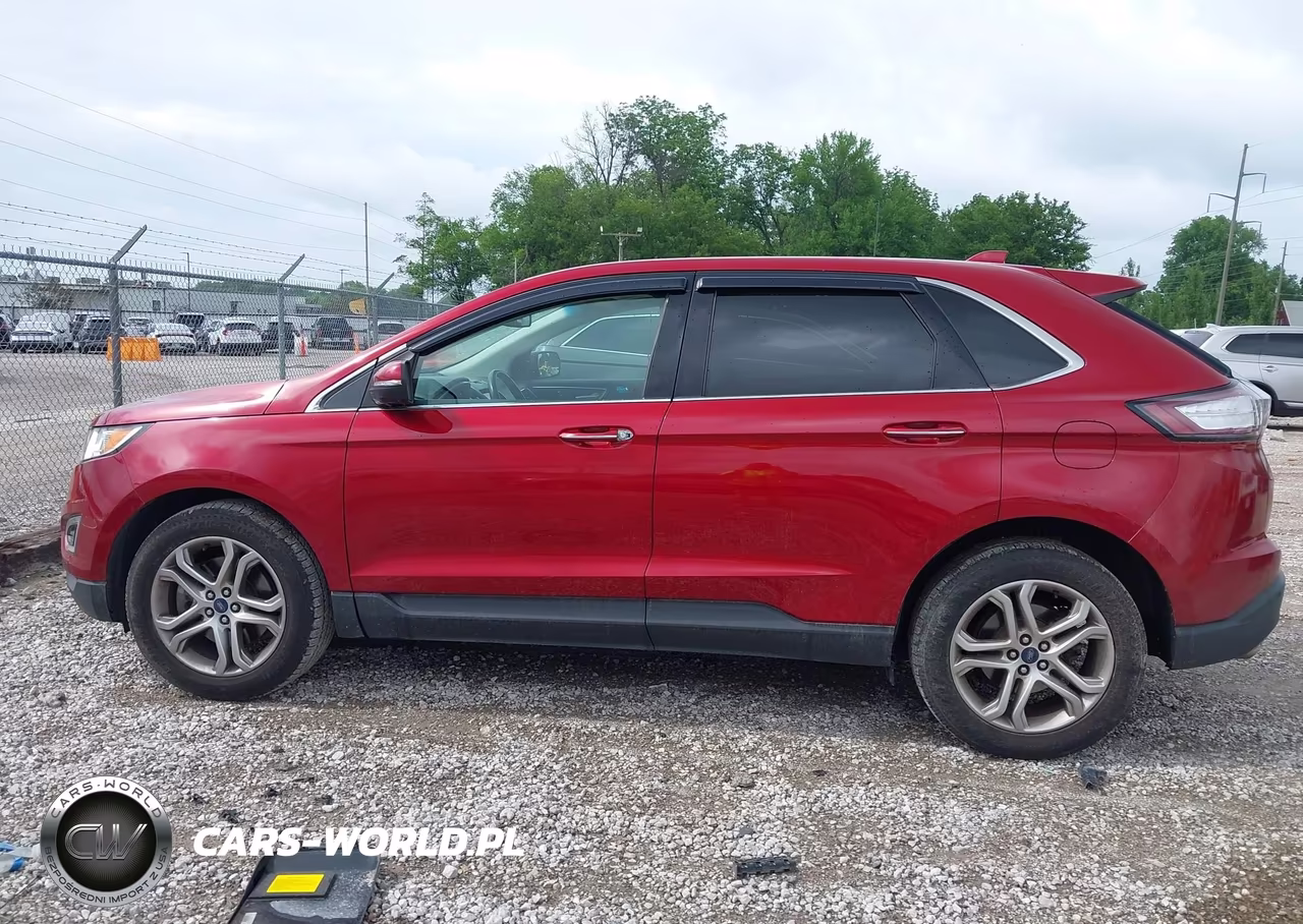 2015 Ford Edge Titanium VIN:2FMTK4K98FBB03485 - 14