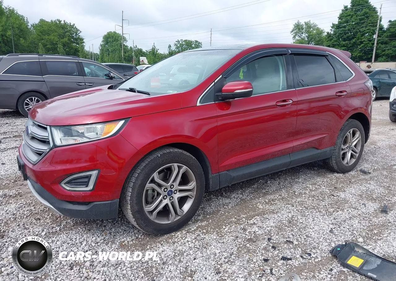 2015 Ford Edge Titanium VIN:2FMTK4K98FBB03485 - 2