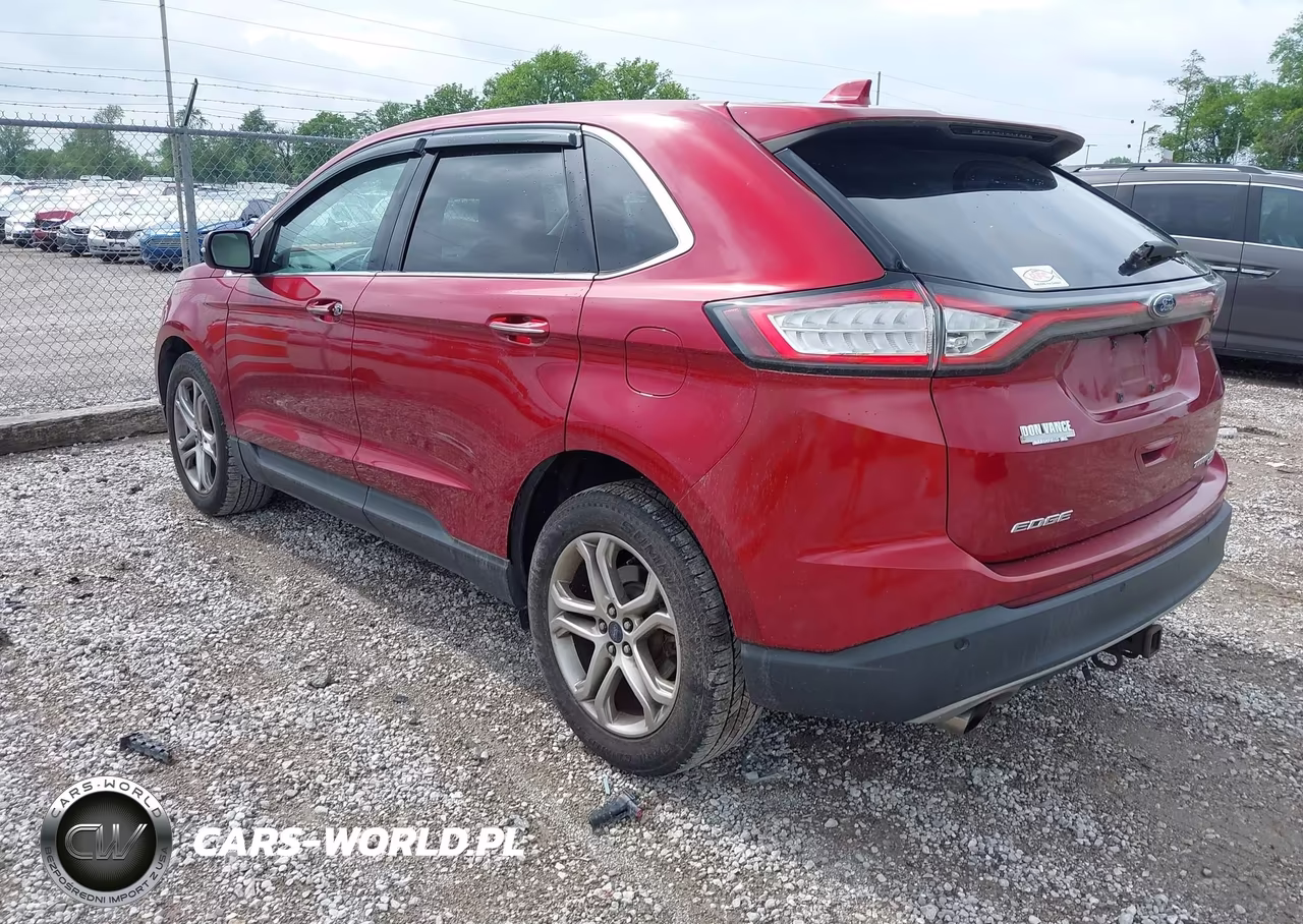 2015 Ford Edge Titanium VIN:2FMTK4K98FBB03485 - 3